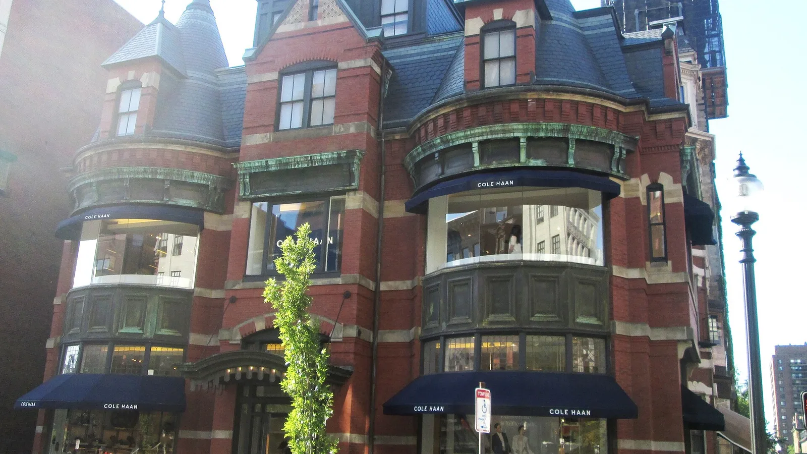 A historic building on Newbury Street