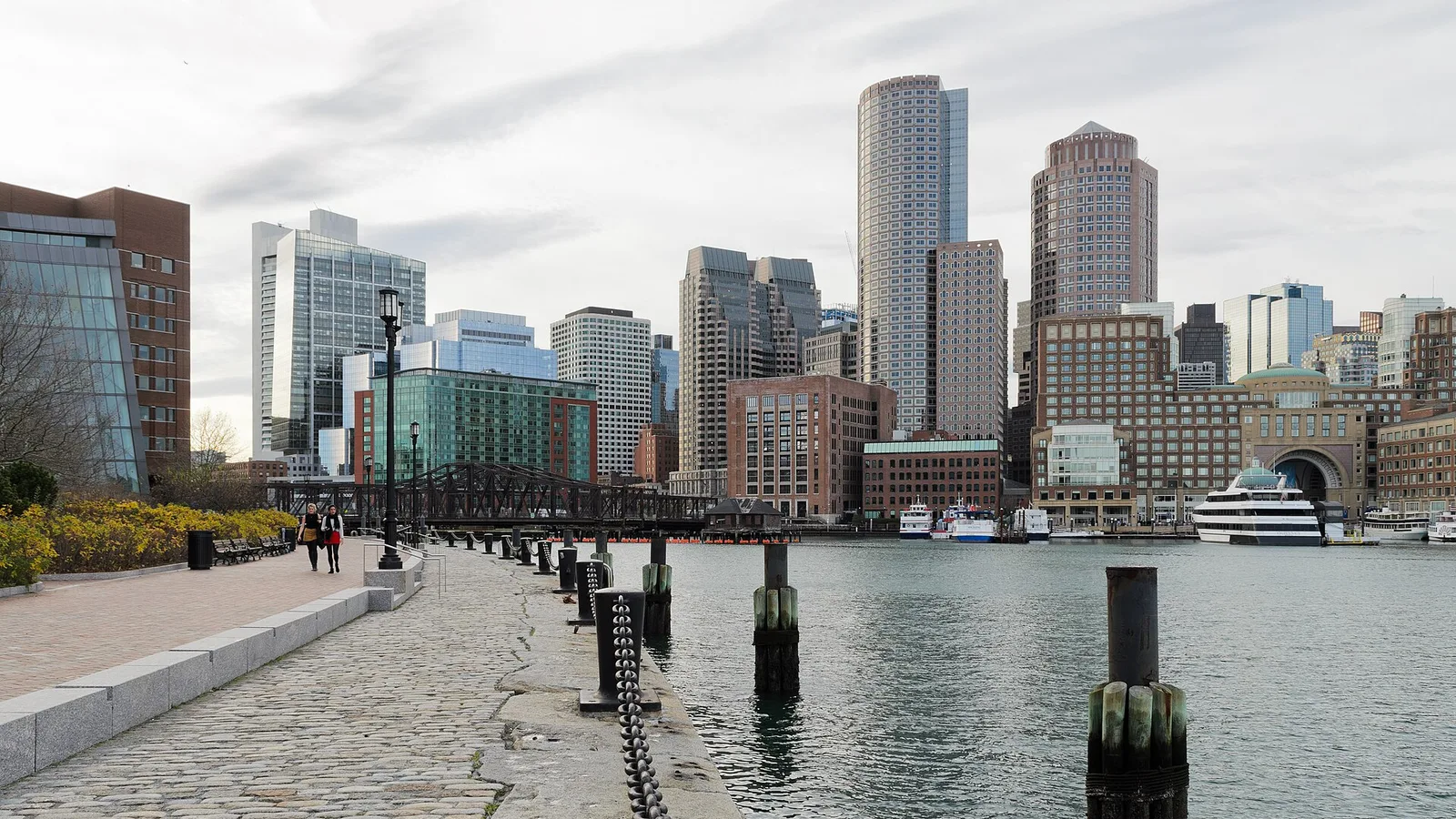 Boston skyline from South Boston