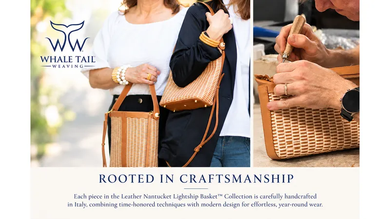 Cape Cod Weaver Puts $2,750 Price Tag On Leather Nantucket Baskets