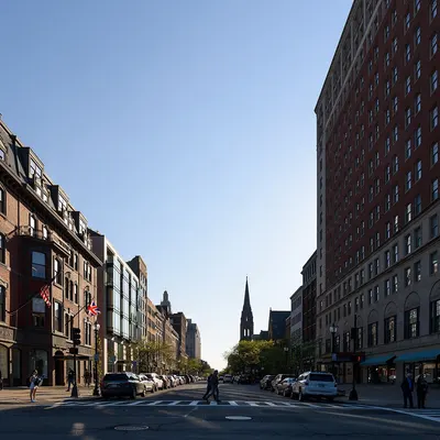 Newbury Street in Boston