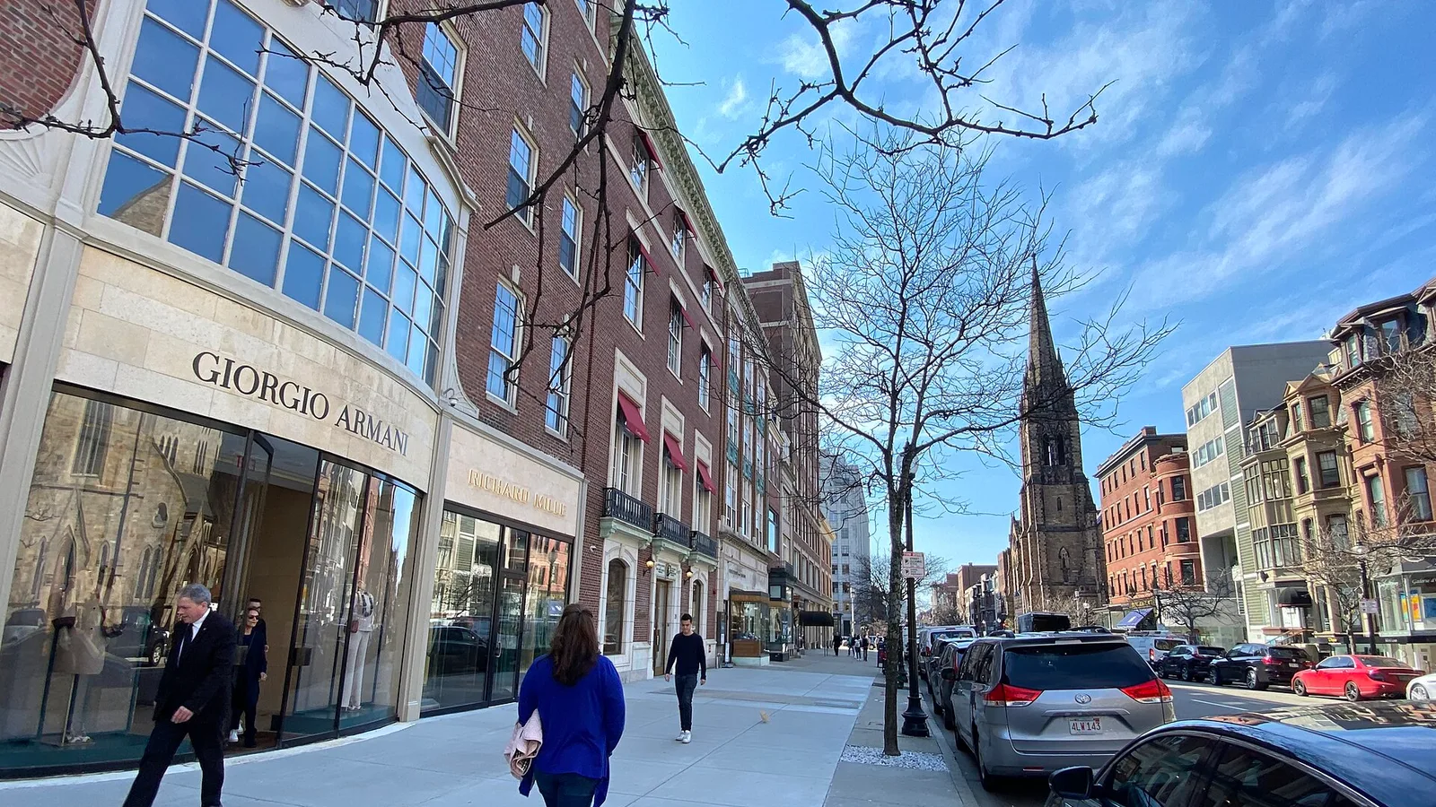 Newbury Street, Boston, Massachusetts March 2020 03