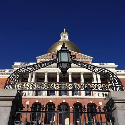 Massachusetts State House on Beacon Hill